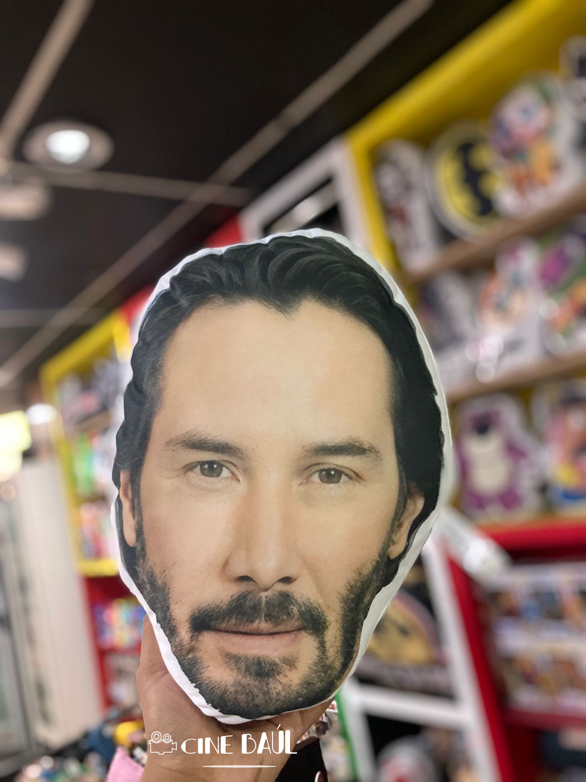 Almohada Cara Keanu Reeves