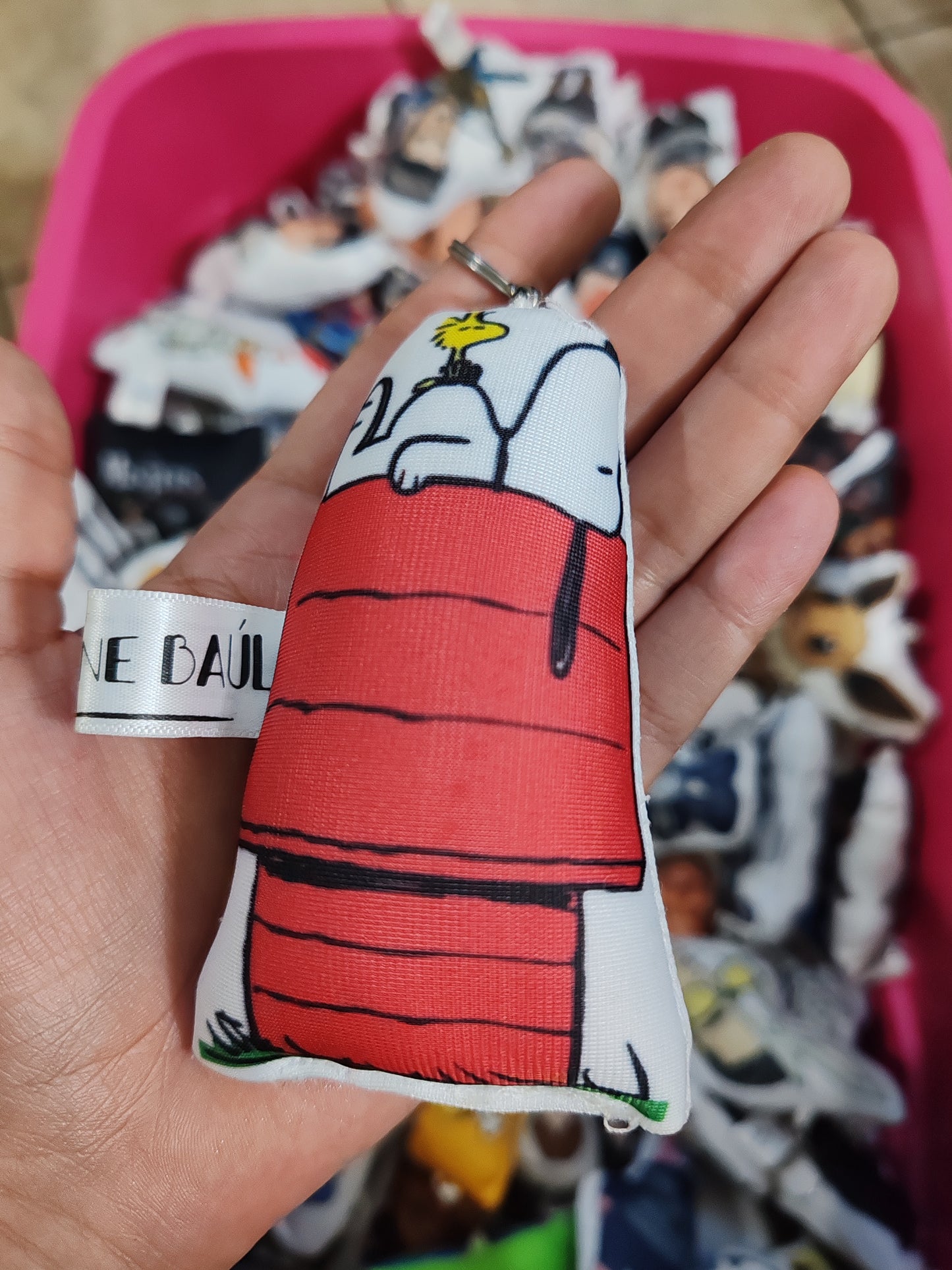 Llavero Snoopy En Casa