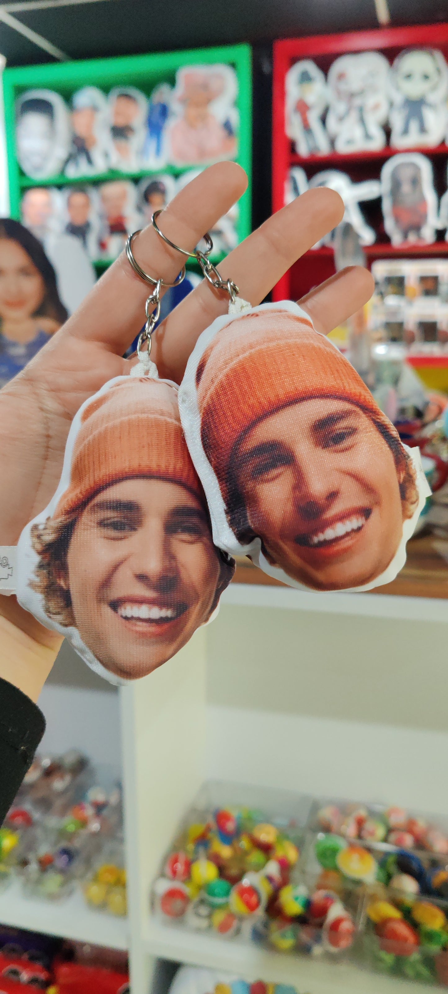 Llavero Cara Justin Bieber
