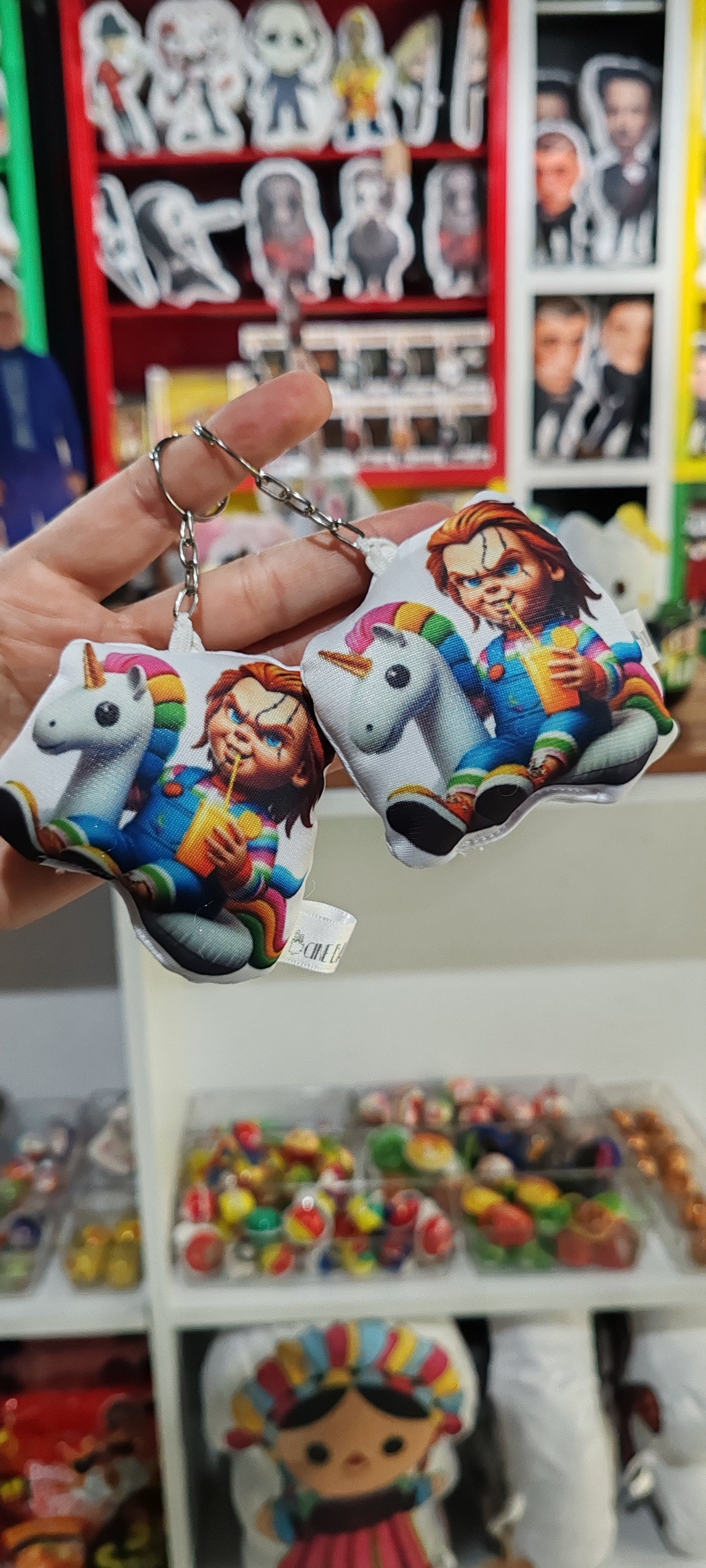 Llavero Chucky Inflable