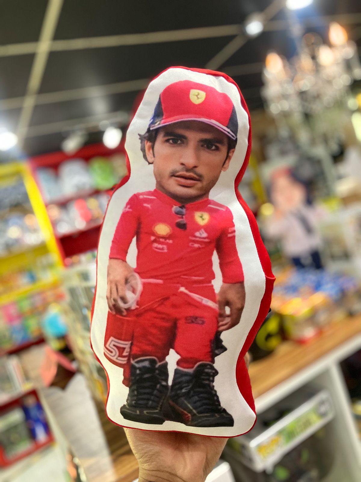 Almohada Carlos Sainz Famossito