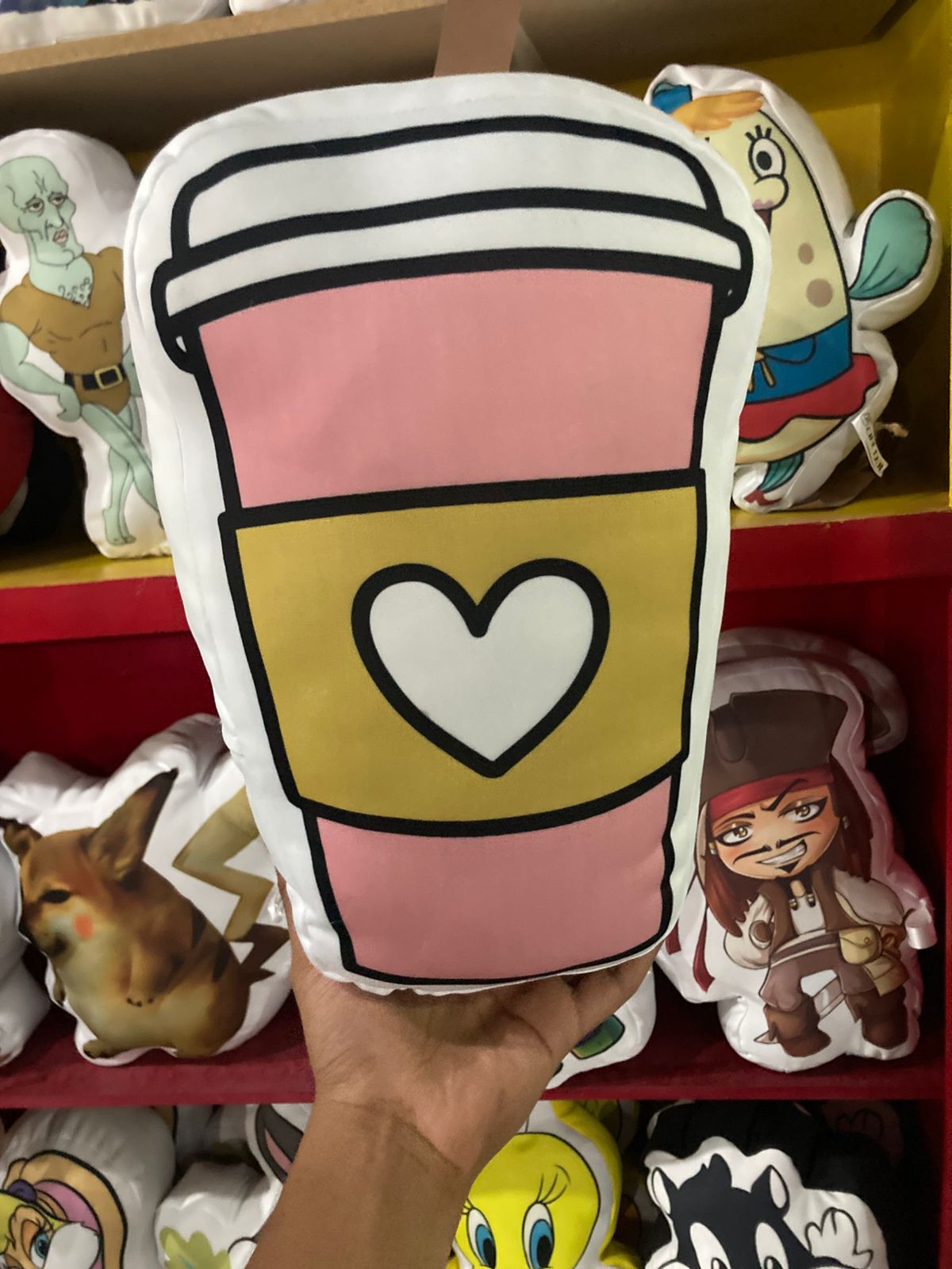 Almohada Café Kawaii