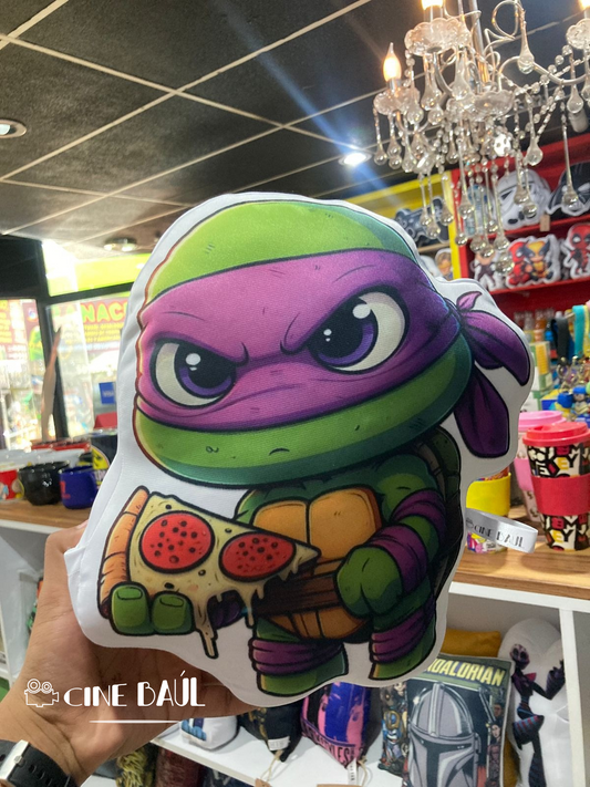 Almohada Donatello tortuga Ninja