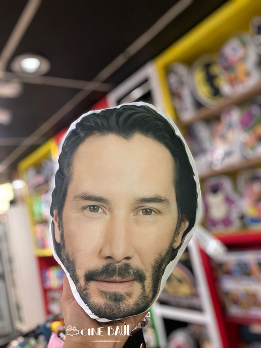 Almohada Cara Keanu Reeves