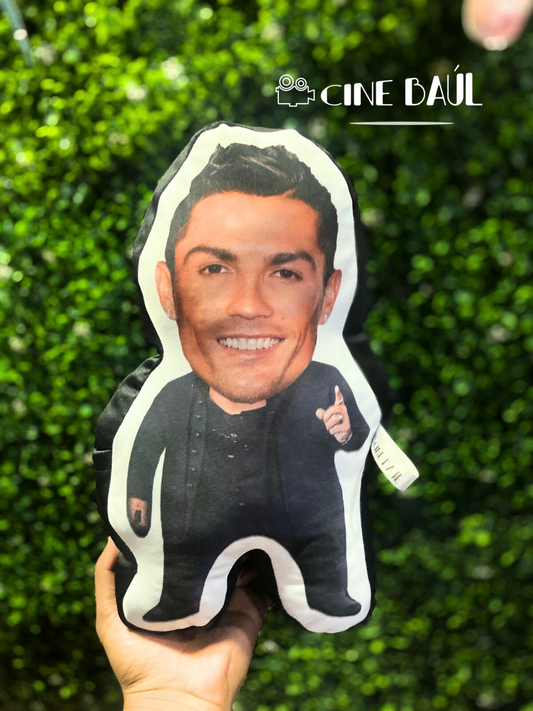 Almohada CR7 Traje Negro
