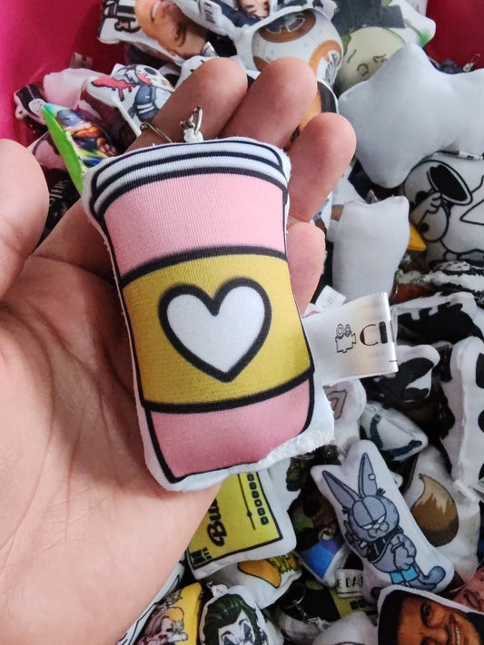 Llavero Café Kawaii