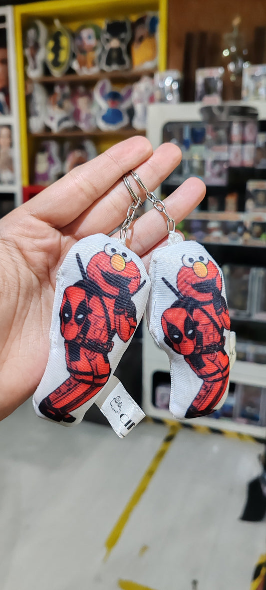Llavero Elmo Deadpool