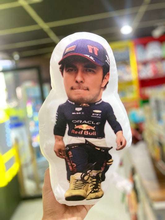 Almohada Checo Pérez 002