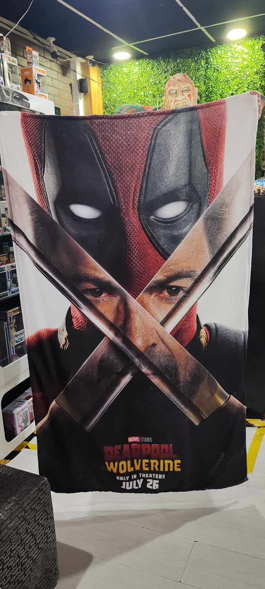 Frazada Deadpool Wolverine