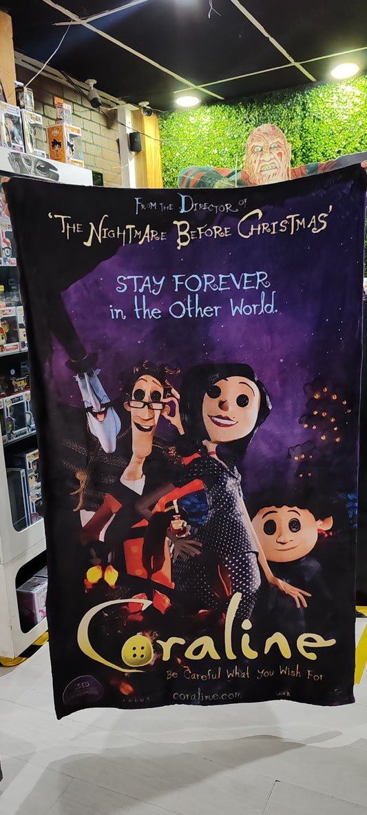 Frazada Coraline Portada