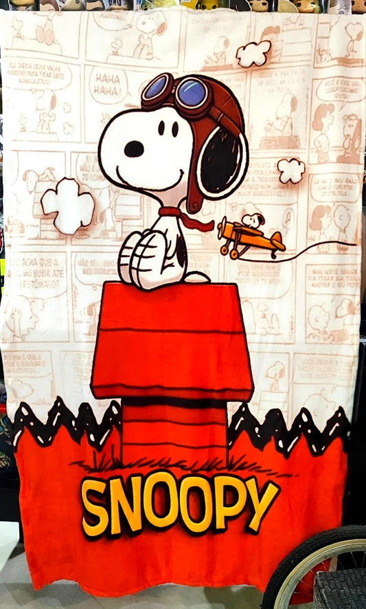 Frazada portada Snoopy