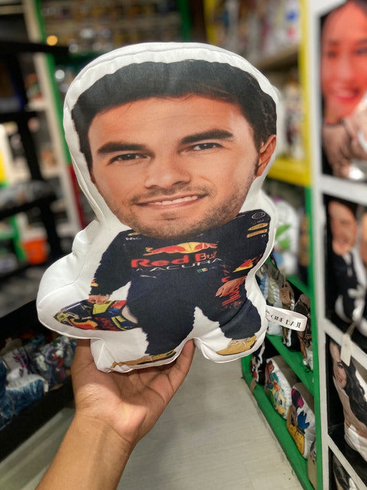 Almohada Checo Pérez Famossito