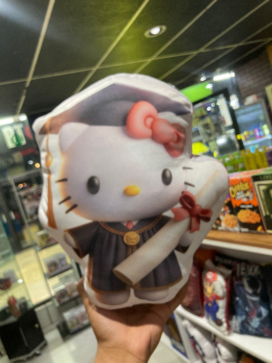 Almohada Kitty Graduada